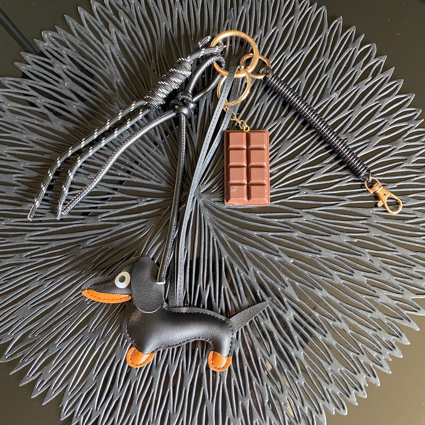 Bijou de Sac Gri-Gri Teckel