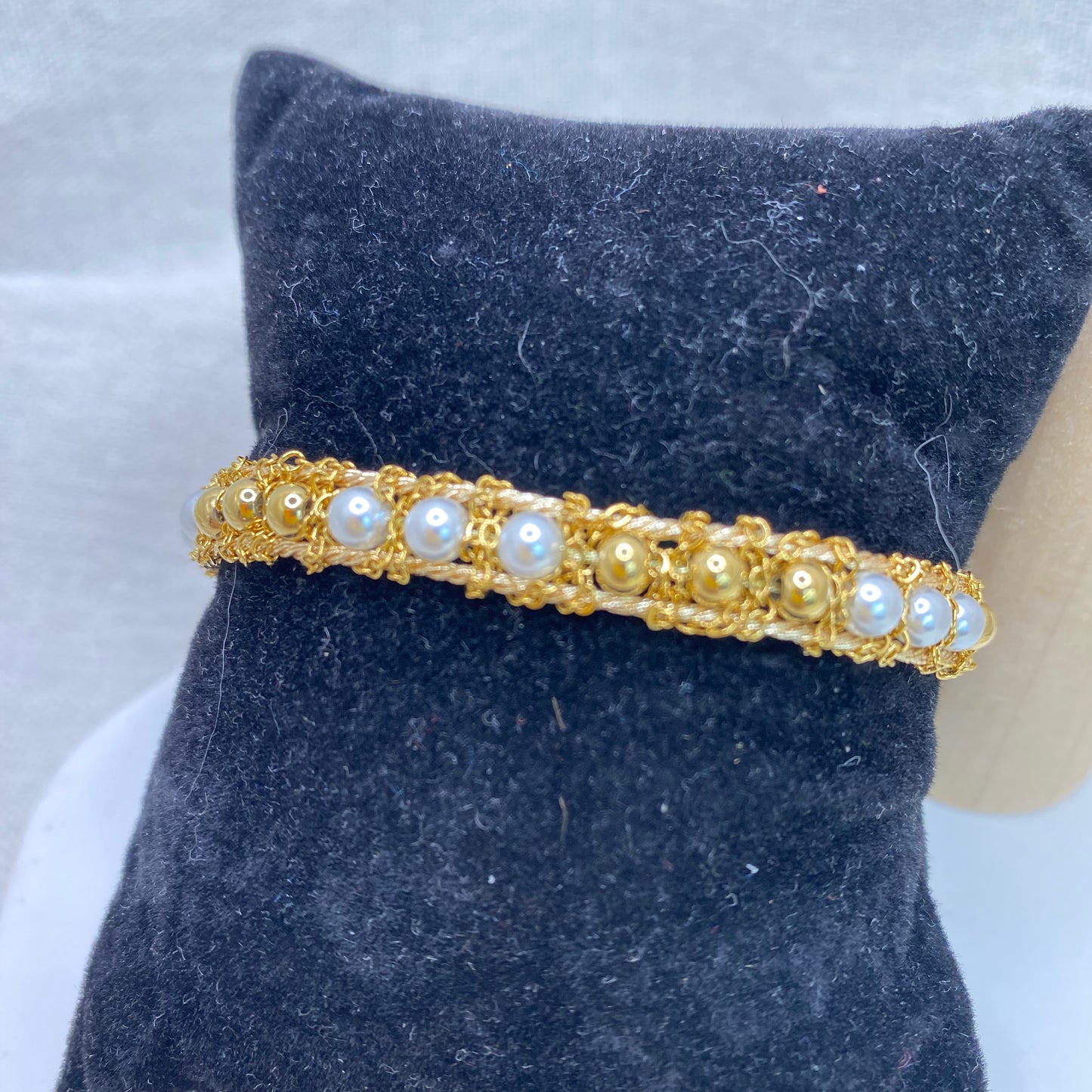 Bracelt Gold Pearl