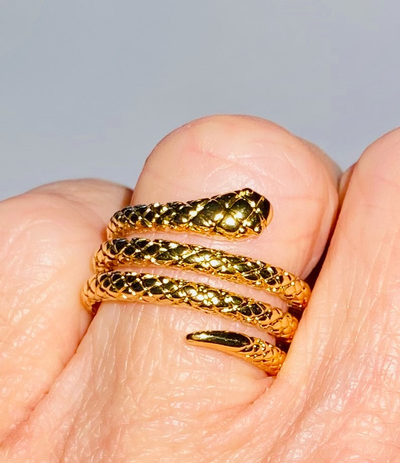 Bague Serpent
