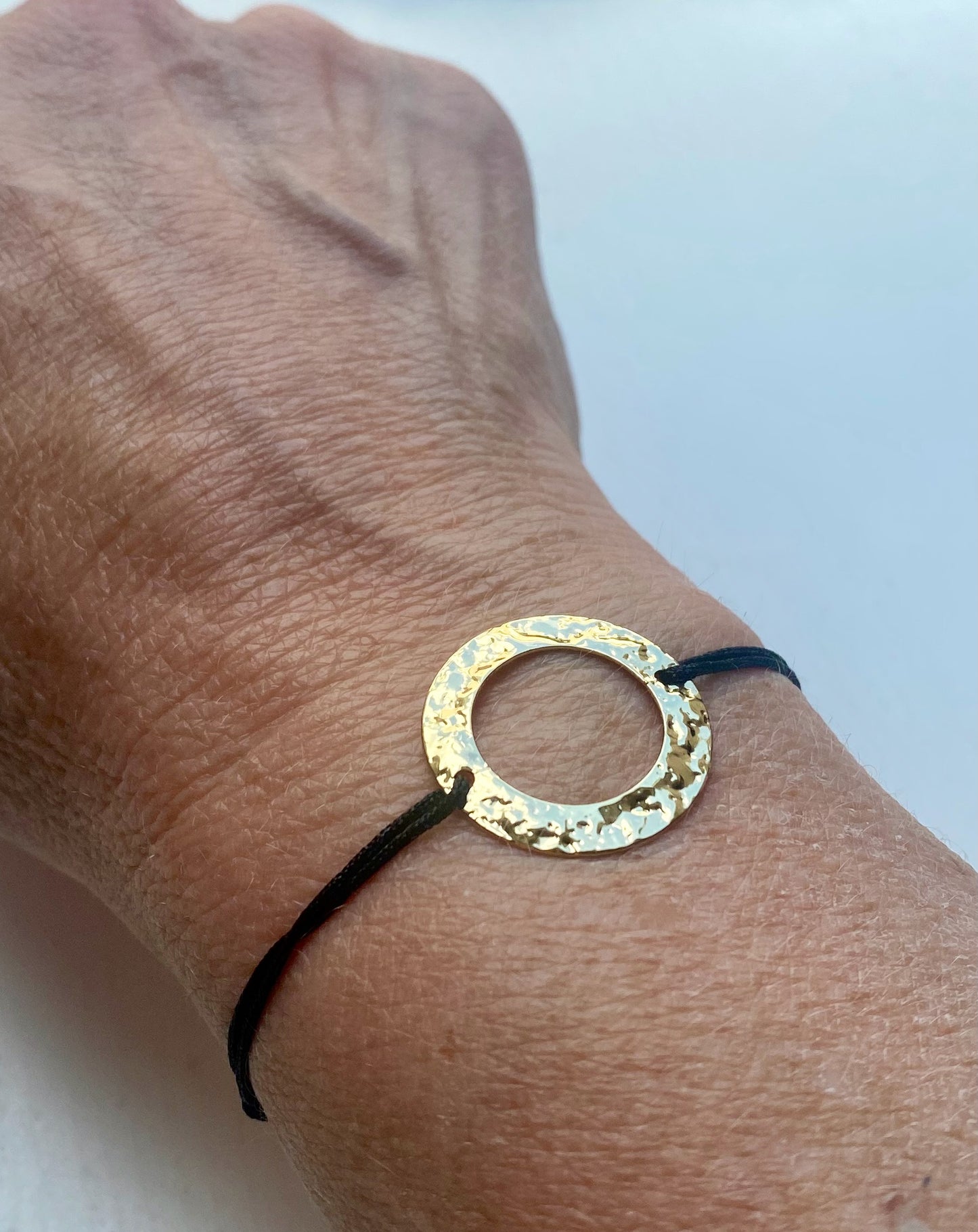 Bracelet Cordon Cercle ND