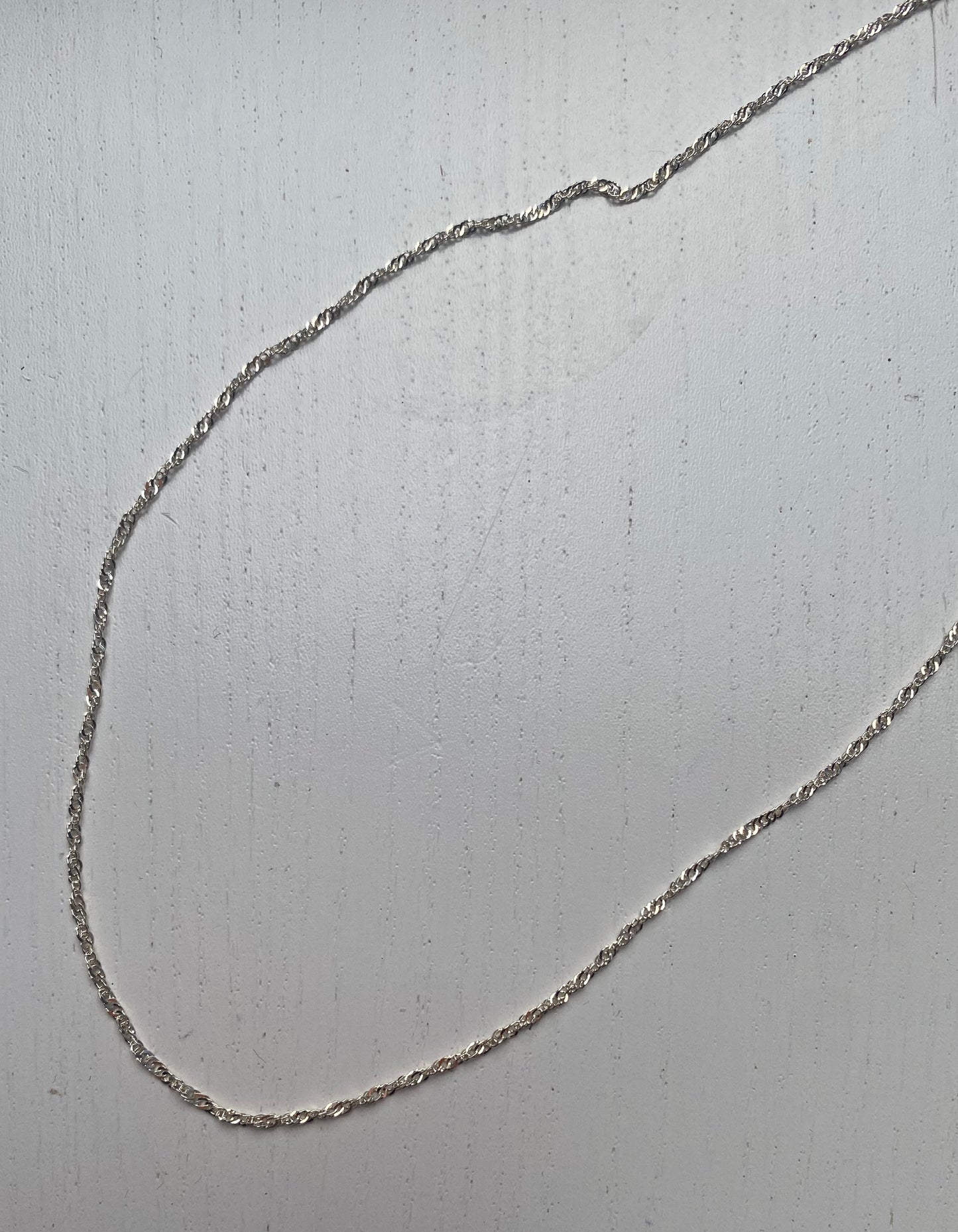 Collier Torsade Argentée