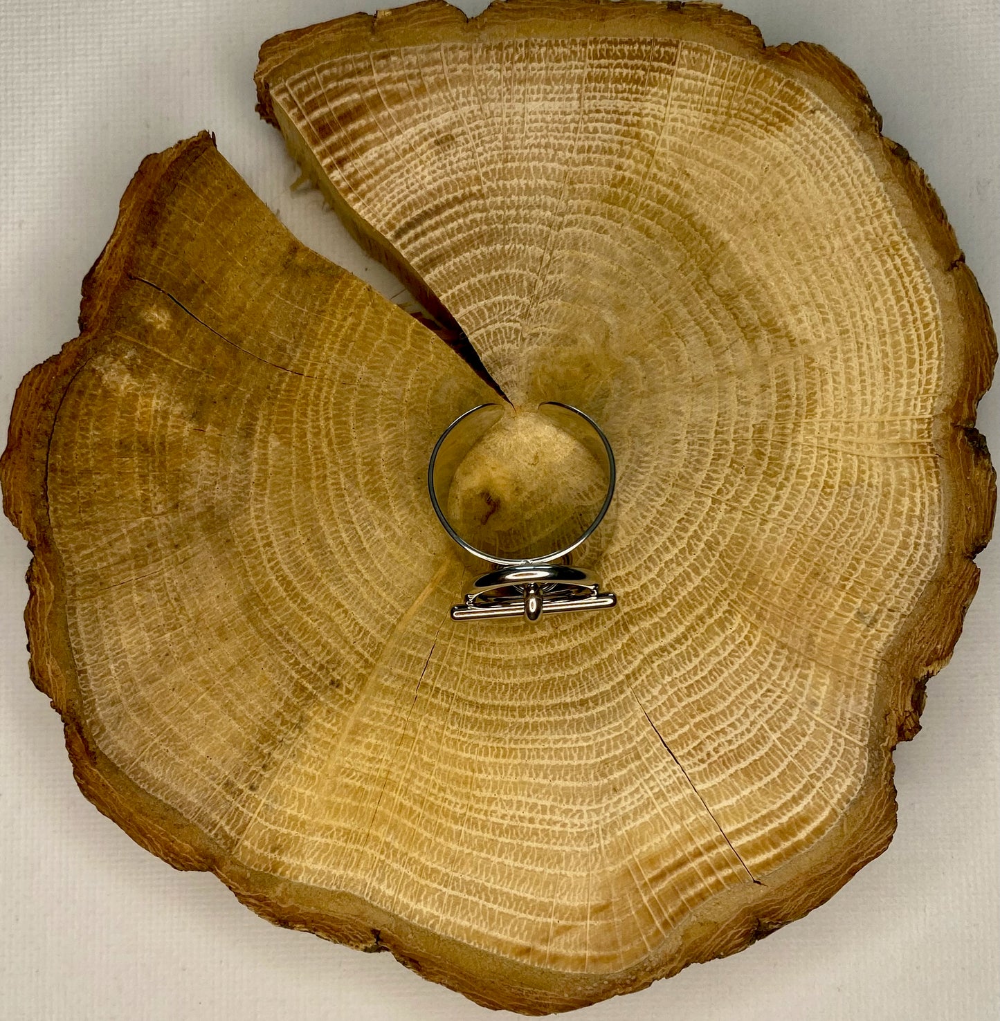 Bague Large Argentée