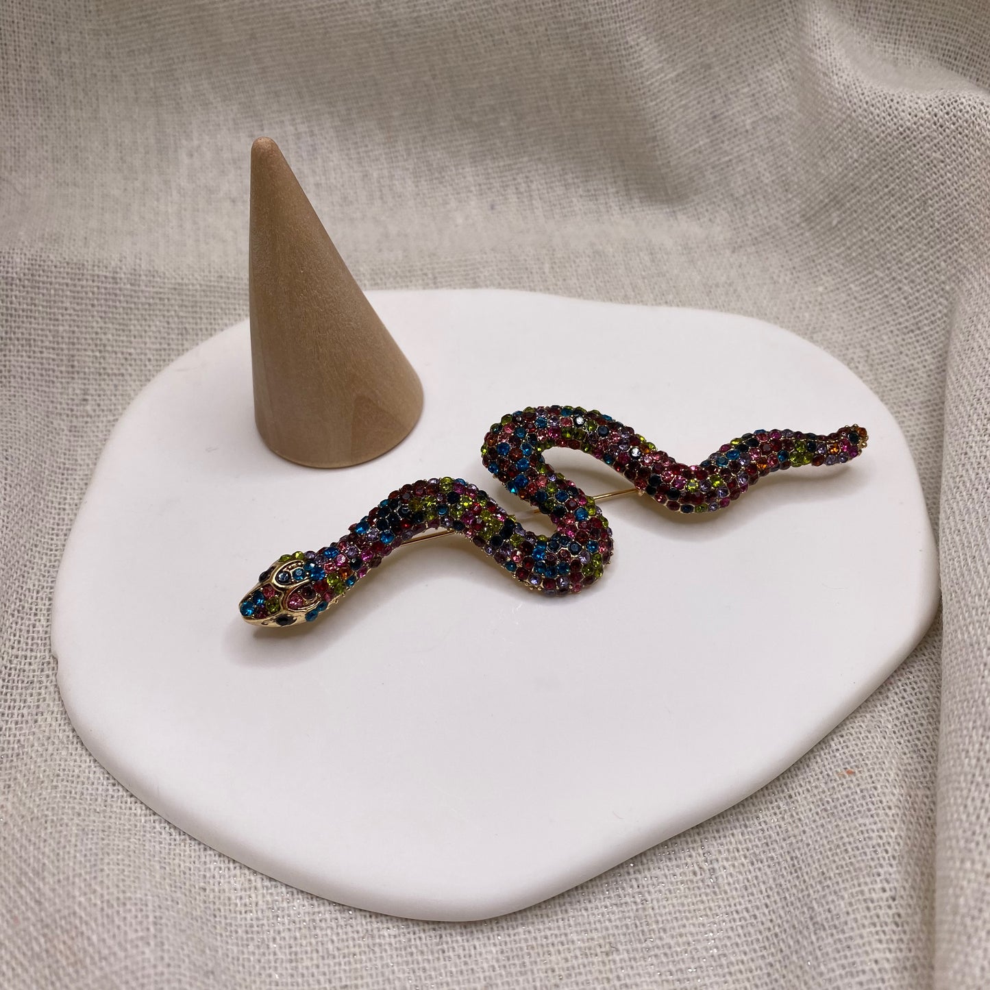 Broche Serpent