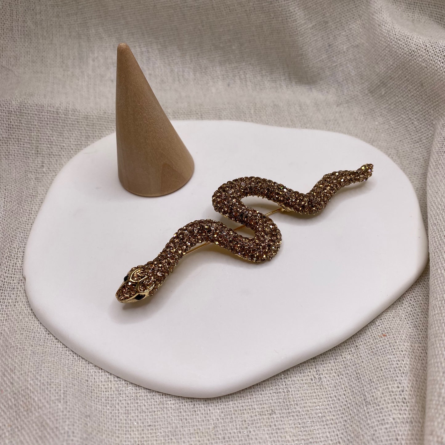 Broche Serpent