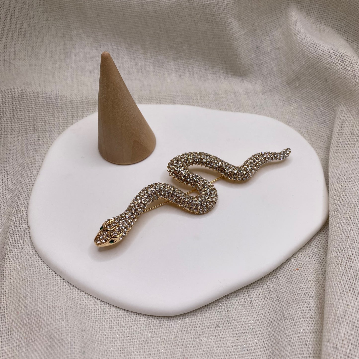 Broche Serpent