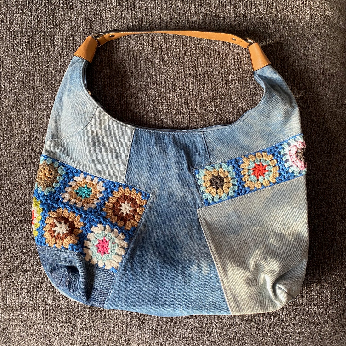 Sac Jeans Patchwork