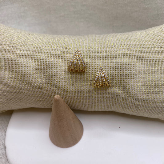 Boucles Triangle de Strass