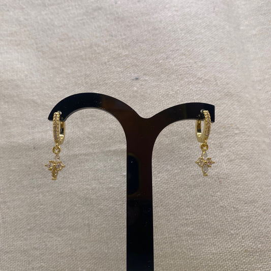 Créoles Losange de Strass