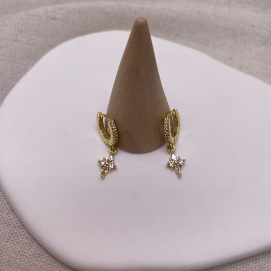 Créoles Losange de Strass