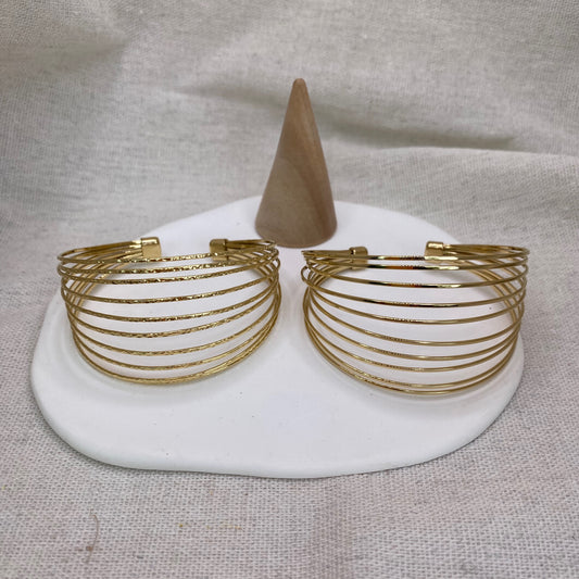 Bracelet Large Doré