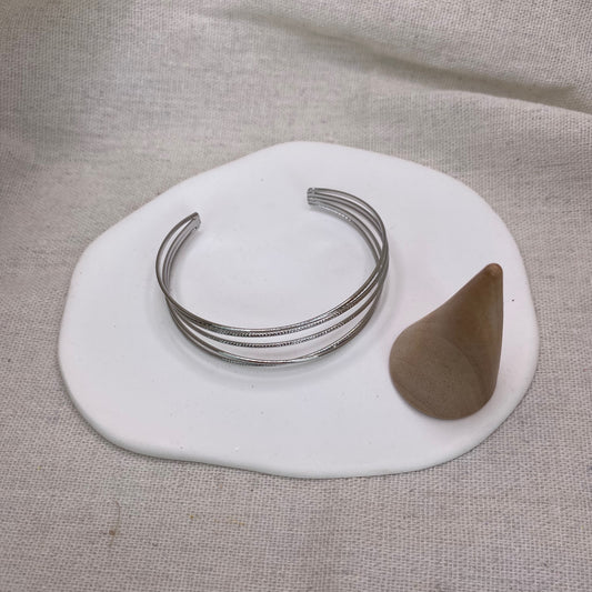 Bracelet Large Argenté