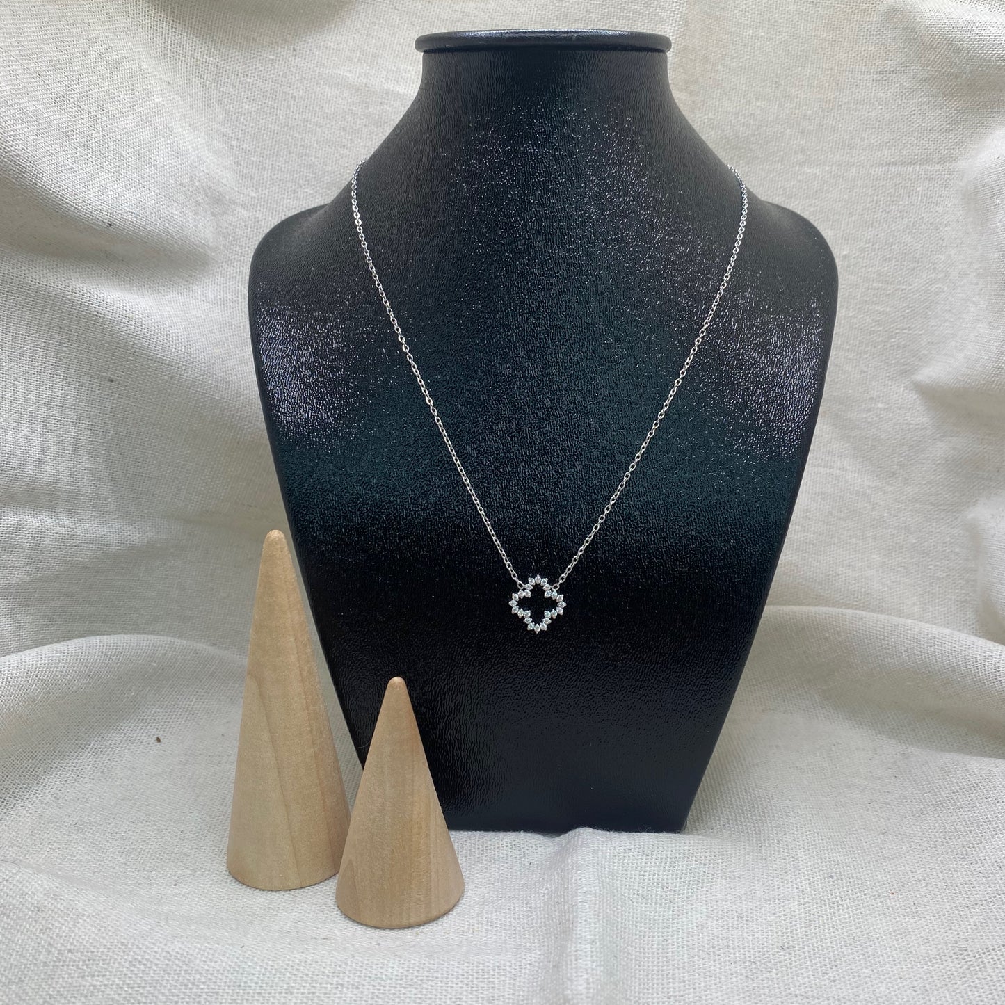 Collier Trèfle Strass