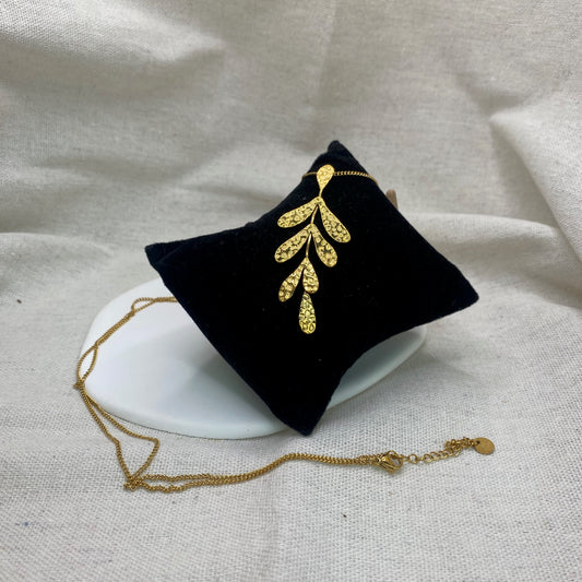 Collier Sautoir Laurier