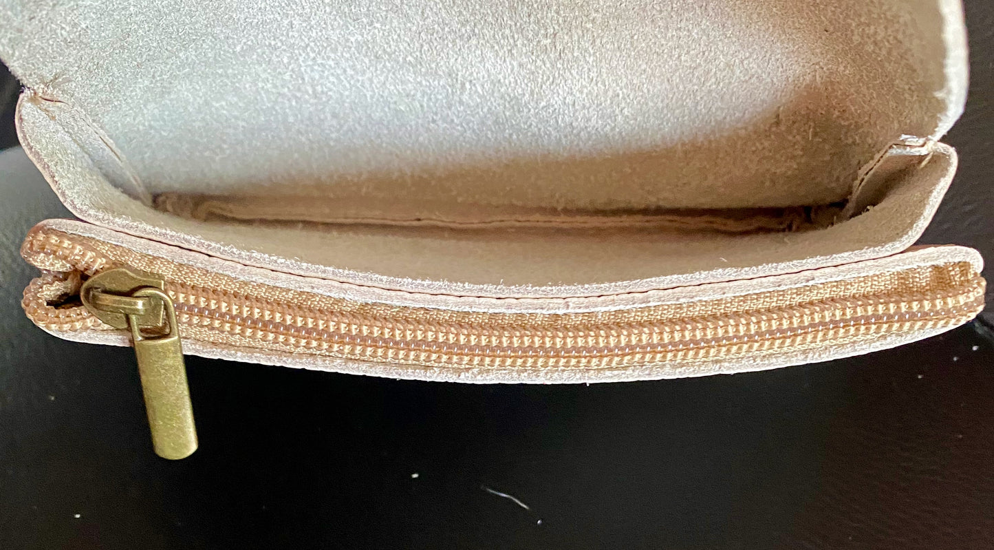 Pochette Porte-Monnaie Beige L